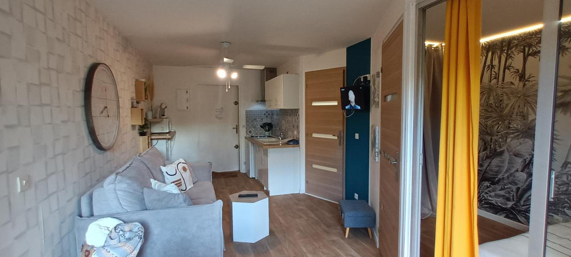 Appartement Cosy A Deux Pas Du Port Saint-Cyprien  Exterior foto